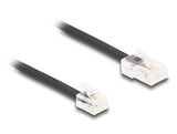 DeLOCK 88037 telefonkabel 3 m Sort