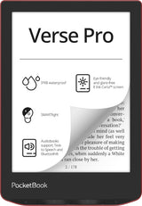 PocketBook Verse Pro e-bog-læser Berøringsskærm 16 GB Wi-Fi Sort, Rød