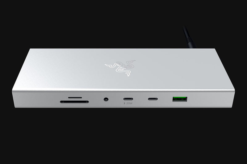 Razer USB 4 Dock USB Type-C 10000 Mbit/s Sølv