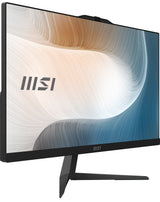 MSI Modern AM242 12M-1629XDE Intel® Core™ i3 i3-1215U 60,5 cm (23.8") 1920 x 1080 pixel All-in-One PC 8 GB DDR4-SDRAM 256 GB SSD Wi-Fi 6E (802.11ax) Sort