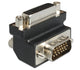 DeLOCK DVI/VGA DVI 24+5 F VGA 15 M Sort