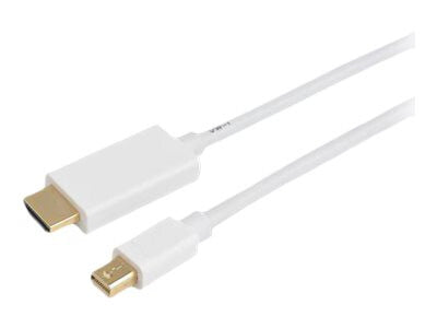 Prokord MDPH12M-1M-W videokabel adapter Mini DisplayPort HDMI Hvid