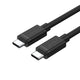 UNITEK Y-C477BK01-2M USB-kabel USB 3.2 Gen 1 (3.1 Gen 1) USB C 5 Gbit/sek. 60 W Sort