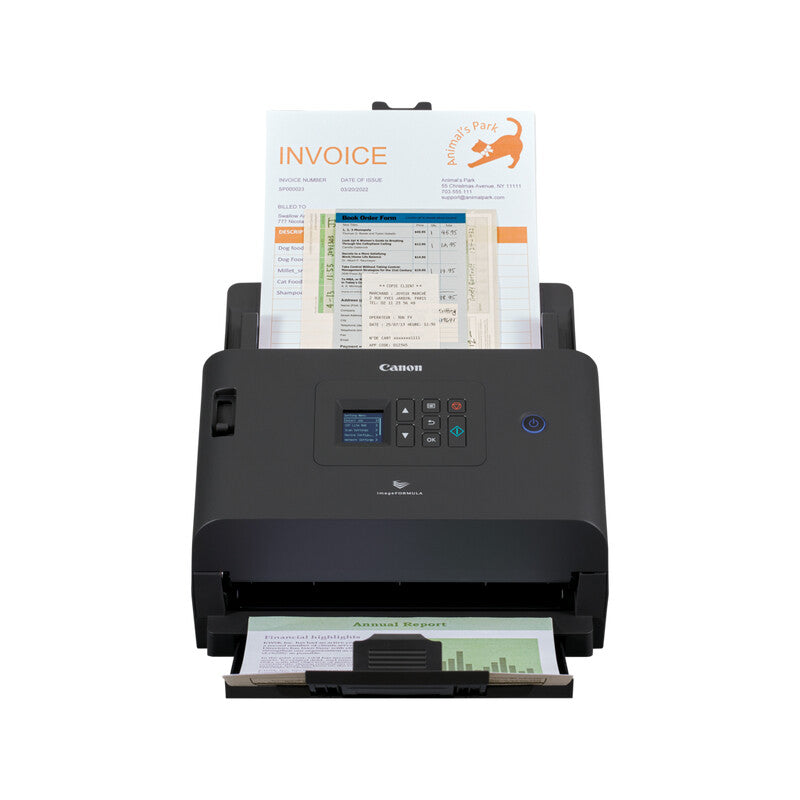 Canon imageFORMULA DR-S250N Skanner med papir-tilførsel 600 x 600 dpi A4 Sort