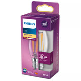 Philips Filament kertepære, klar 40 W B35 E14