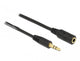 DeLOCK 86768 lydkabel 1,5 m 3.5mm Sort