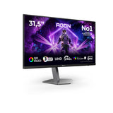 AOC AGON PRO AG326UZD2 computerskærm 80 cm (31.5") 3840 x 2160 pixel 4K Ultra HD OLED Sort