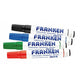 Franken Z1703 speedmarker 4 stk Sort, Blå, Grøn, Rød