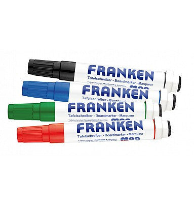 Franken Z1703 speedmarker 4 stk Sort, Blå, Grøn, Rød