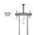 Multibrackets 8588 skærmbeslag til skiltning 2,54 m (100") Sort