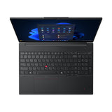 Lenovo ThinkPad E16 Gen 3 (Intel) Copilot+ PC Intel Core Ultra 5 226V Laptop 40,6 cm (16") WUXGA 16 GB LPDDR5x-SDRAM 512 GB SSD Wi-Fi 6E (802.11ax) Windows 11 Pro Tysk Sort