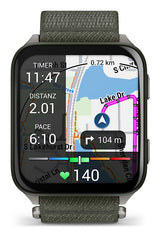 Garmin Venu X1 5,08 cm (2") AMOLED Digital 448 x 486 pixel Berøringsskærm Grå Wi-Fi GPS (satellit)