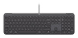 Logitech 920-013342 tastatur Mus inkluderet Hjemme/kontor USB Schweizisk Grafit