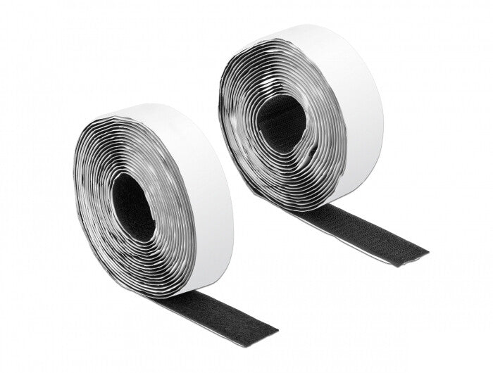DeLOCK 19072 velcro lynlås Plast Sort 1 stk
