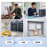 Extralink EX.10307 InfiniBand og fiberoptisk kabel 5 m LC FTTH Turkisfarve