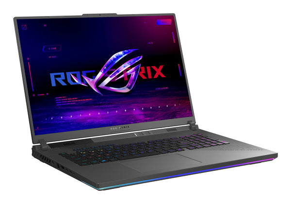 ASUS ROG Strix G18 G814FP-S9065W AMD Ryzen™ 9 9955HX Laptop 45,7 cm (18") WQXGA 32 GB DDR5-SDRAM 1 TB SSD NVIDIA GeForce RTX 5070 Wi-Fi 6E (802.11ax) Windows 11 Home Grå QWERTZ Tysk