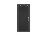 Lanberg WF10-2312-10B stativ 12U Vægmonteret stativ Sort