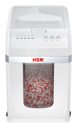 HSM Autofeed X300 papirmakulator Delvist makulering 52 dB 23 cm Sølv, Hvid