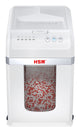 HSM Autofeed X300 papirmakulator Delvist makulering 52 dB 23 cm Sølv, Hvid