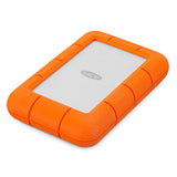 LaCie Rugged Mini ekstern harddisk 2 TB 5400 rpm Micro-USB B 3.2 Gen 1 (3.1 Gen 1) Orange, Sølv