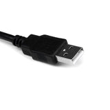 StarTech.com ICUSB2321X kabel kønsskifter DB-9 USB 2.0 A Sort