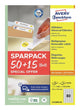 Avery L4732REV-65 print etiket Hvid Selvklæbende printeretiket