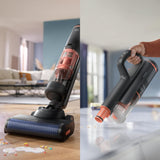 Philips 6000 series XW6264/11 stav støvsuger & elektrisk kost Stick vakuum Batteri Tør&våd Cyclonisk Poseløs Grå