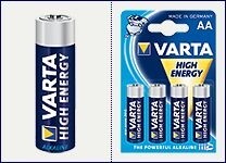 Varta HIGH ENERGY AA Engangsbatteri Alkaline