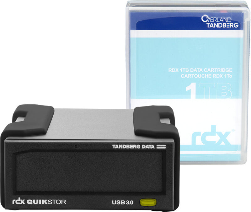 Tandberg Data 8864-RDX Backup-lagringsenhed Lagringsdrev RDX-patron 1 TB