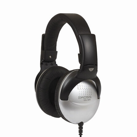 Koss UR29 hovedtelefoner/headset Ledningsført Musik Sort, Sølv