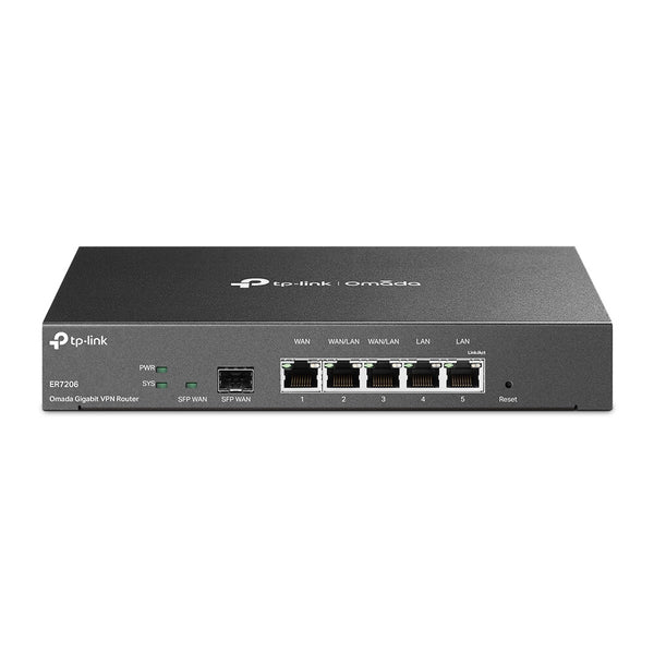 TP-Link TL-ER7206 kabelforbundet router Gigabit Ethernet Sort