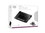 Cooler Master NotePal U3 Plus køling til laptop 48,3 cm (19") 1800 rpm Sort