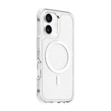 LAUT AERO SPARKLE mobiltelefon etui 16 cm (6.3") Cover Sølv, Transparent