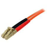 StarTech.com 50FIBLCLC5 InfiniBand og fiberoptisk kabel 5 m LC Orange