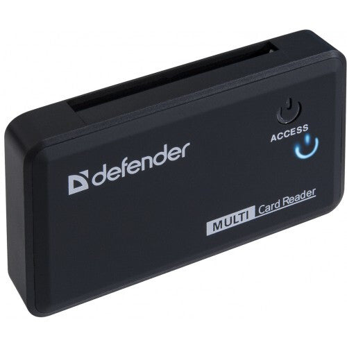 Defender Картридер OPTIMUS USB 2.0, универс. черный kortlæser Intern Sort