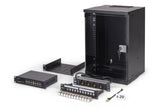 Digitus DN-49103-SET stativ 9U Vægmonteret stativ Sort