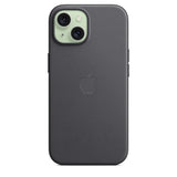 Apple Cover MagSafe-kompatibilitet microtwill, FineWoven sort til iPhone 15