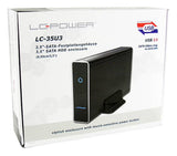 LC-Power LC-35U3 drevkabinet Sort 3.5"