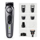 Braun BeardTrimmer 7 BT7420 skæg trimmer Batteri 40 2 cm Sølv