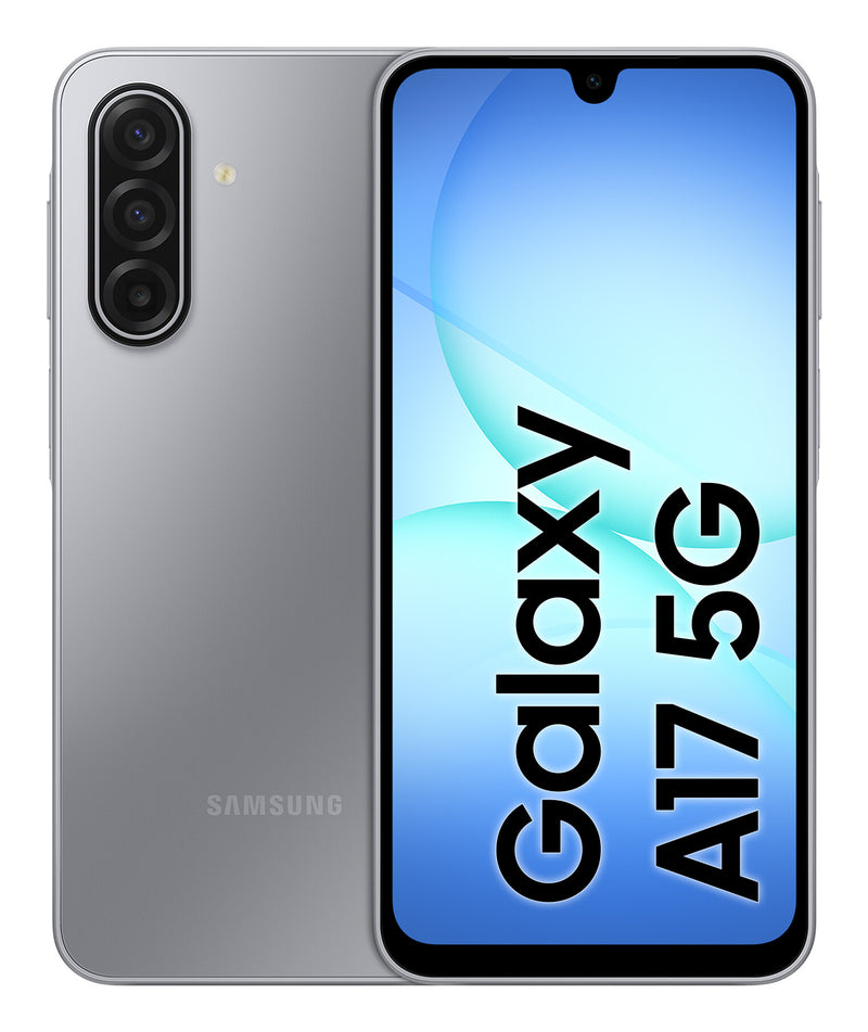 Samsung Galaxy A17 5G 17 cm (6.7") Dual SIM Android 15 USB Type-C 4 GB 128 GB 5000 mAh Grå