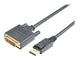 Prokord DPD12-1M videokabel adapter DisplayPort DVI-D Sort