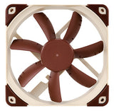 Noctua NF-S12A ULN Computerkølesystem Computerkabinet Ventilator 12 cm Brun