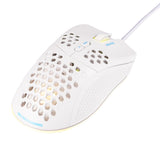 Deltaco Gaming GAM-108-W mus Spil Højre hånd USB Type-A Optisk 6400 dpi