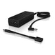 HP 90W Smart AC Adapter strømadapter og vekselret Indendørs Sort