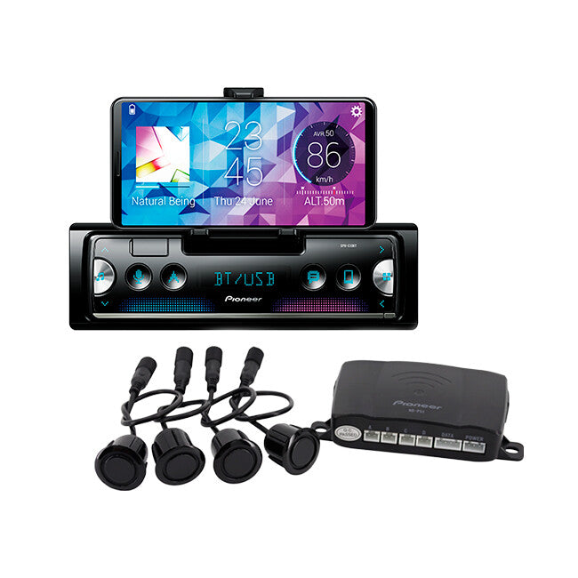 Pioneer SXT-C10PS bil media receiver Sort Wi-Fi 88 W