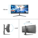 Philips Evnia 6000 34M2C6500/00 computerskærm 86,4 cm (34") 3440 x 1440 pixel Wide Quad HD QD-OLED Grå