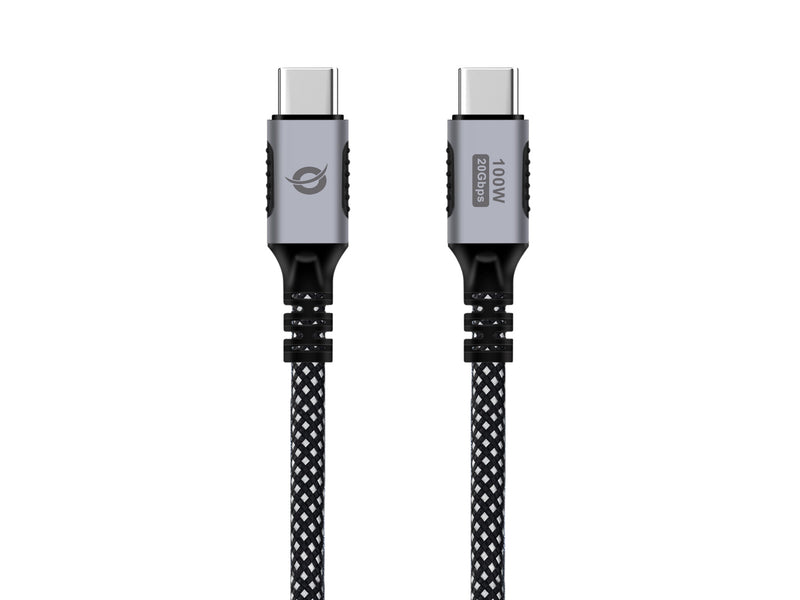 Conceptronic ETTA07B20 USB-kabel USB 3.2 Gen 2x2 2 m USB C 20 Gbit/sek. 100 W Sort