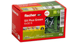 Fischer 567813 skrueanker og vægudtag 45 stk Skrue og vægstiksæt