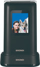 Brondi Amico Prezioso 4,5 cm (1.77") Sort, Metallic Feature telefon