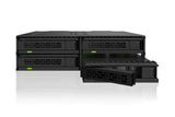 Icy Dock MB324V4P-B drevkabinet SSD kabinet Sort 2.5"